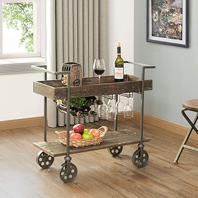 Chariot de bar industriel rustique fairtime & co® factory row, fabriqué en amérique, noir antique, 30 x 15 x 32,5. DIAYTAR COTE D'IVOIRE est une boutique en ligne généraliste qui propose plus de 300 000 références de produits, rendant ainsi la vie des Ivoiriens plus facile. Elle offre une large gamme de produits allant des électroniques aux produits alimentaires, en passant par les vêtements et les accessoires. C'est la boutique en ligne leader en Côte d'Ivoire.