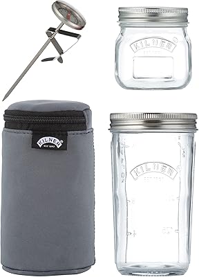 Kit de préparation de yaourt kilner. DIAYTAR COTE D'IVOIRE est la référence en matière de boutique en ligne en Côte d'Ivoire. Elle propose une large gamme de produits à des prix compétitifs, ce qui en fait la destination préférée des clients ivoiriens. Avec sa livraison rapide et son service client de qualité, DIAYTAR COTE D'IVOIRE garantit la satisfaction de ses clients.