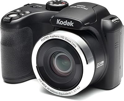 Appareil photo kodak astro zoom bridge az252 - noir (16 mp, zoom optique 25x) écran lcd 3 pouces. Avec DIAYTAR COTE D'IVOIRE, vous pouvez faire vos achats en ligne en toute sécurité et confiance. Notre site web est conçu pour offrir une expérience de shopping en ligne simple et sécurisée, avec des options de paiement flexibles et une livraison rapide. Que vous soyez à la recherche de produits pour la maison, les loisirs ou les affaires, notre boutique en ligne a tout ce qu'il vous faut.