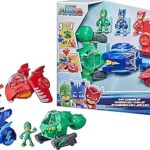 Jouet avion préscolaire unifié 3 en 1 de pj masks ensemble de jouets