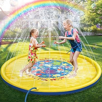 Tapis de jeu de pulvérisation d'eau et de brume de 1,7 m, coussin gonflable portable durable pour arroseur d'eau, bain de pulvérisation et jeu d'eau, jouets de pulvérisation essentiels d'été pour les enfants et les activités familiales dans le jardin extérieur, épaisseur de 0,25 mm. Pour les ivoiriens à la recherche d'une solution pratique pour leurs besoins d'achat, DIAYTAR COTE D'IVOIRE est la réponse idéale. Cette boutique en ligne propose une offre étendue qui couvre presque tous les aspects de la vie quotidienne, des produits de soin personnel aux gadgets électroniques, en passant par les livres et les articles de décoration.