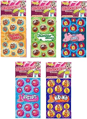 Just for love dr. stinky scratch and sniff stickers pack de 5 - pois sucrés, menthe junior, double bubble, razzle berry, l-nip orange. DIAYTAR COTE D'IVOIRE est une boutique en ligne généraliste qui propose plus de 300 000 références de produits. Elle est devenue la boutique leader en Cote d'Ivoire en offrant une grande variété de produits à des prix compétitifs. Elle livre ses produits partout en Cote d'Ivoire.
