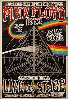 Affiche pink floyd kopoo carnegie hall, 24" x 36" (60 x 91,5 cm)