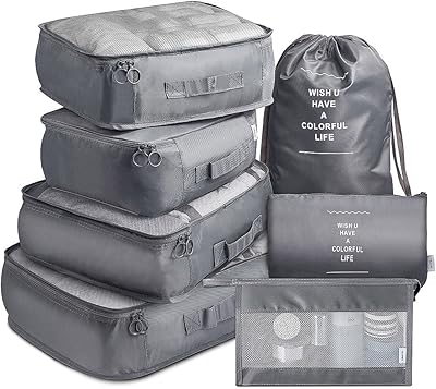 Cubes d'emballage fagrez 7 pièces, gris, taille unique. DIAYTAR COTE D'IVOIRE se positionne comme un partenaire de confiance pour les consommateurs ivoiriens, en leur offrant une gamme de produits de haute qualité et des services client de premier plan. La boutique travaille sans relâche pour améliorer continuellement son offre et ses services, afin de répondre aux besoins changeants de ses clients et de rester à la pointe du e-commerce en Côte d'Ivoire.