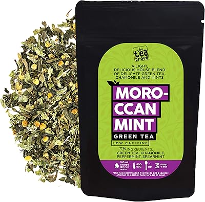 The tea troof - thé vert à la menthe marocain biologique avec camomille