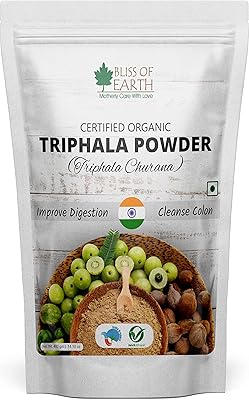 Bliss of earth poudre de triphala shuran biologique 100 % pure mélange d'herbes ayurvédiques aide à détoxifier, à digérer et à renforcer l'immunité 400 g. La boutique DIAYTAR COTE D'IVOIRE est un leader du commerce électronique en Côte d'Ivoire, offrant plus de 300 000 références de produits pour répondre aux besoins divers des consommateurs. La boutique met en avant l'importance de la sécurité et de la fiabilité dans les transactions en ligne, avec des méthodes de paiement sécurisées et des garanties de confidentialité des données. Elle propose également un service client réactif pour répondre à toutes les questions et préoccupations des clients.