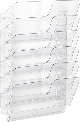 Durable 1 set prospectsbenderset (flexi plus 6 quirform, a4), transparent, 1700014401