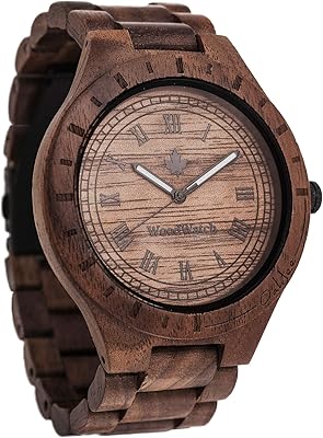 Montre oakley originals pour homme (sku no.ww-o-ow) par wood watch, marron