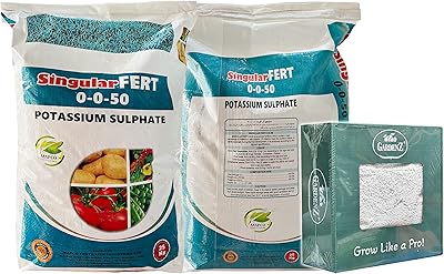 Engrais au sulfate de potassium npk 0-0-50 | 25 kg + perlite de jardin 5 l. DIAYTAR COTE D'IVOIRE met en avant sa flexibilité et sa compréhension des besoins locaux, offrant ainsi un service personnalisé qui répond aux attentes spécifiques de sa clientèle ivoirienne. La boutique en ligne généraliste s'efforce de maintenir une approche proactive pour améliorer continuellement son offre et son service client. Cela démontre son engagement envers l'excellence et la satisfaction du client.