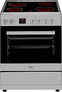 Cuisinière teka fs 603 4ve 60 cm avec four vitrocéramique et four électrique