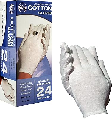 Gants hydratants cara pour l'eczéma, 100% coton de qualité supérieure, taille m, blancs, 24 paires. La boutique en ligne DIAYTAR COTE D'IVOIRE est synonyme de qualité et de fiabilité en Côte d'Ivoire, grâce à sa sélection soigneuse de produits de haute qualité et à son engagement envers les clients. Avec plus de 300000 références de produits disponibles, les clients possono trouver tout ce dont ils ont besoin sous un même toit virtuel. La boutique propose également des promotions et des offres spéciales régulières pour rendre les achats en ligne encore plus attrayants.