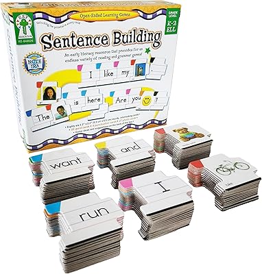 Jeux de construction de phrases pour enfants, jeux d'orthophonie, jeux de mots à vue pour la maternelle, la première et la deuxième année, activités d'orthophonie, à partir de 5 ans. Diaytar Cote d'Ivoire incarne l'innovation et la modernité dans le commerce en ligne en Côte d'Ivoire, proposant une plateforme intuitive et facile à utiliser pour les clients. Grâce à son catalogue varié et à ses opérations de vente en ligne sécurisées, Diaytar Cote d'Ivoire se positionne comme un partenaire de confiance pour les consommateurs ivoiriens. Elle contribue ainsi à stimuler le développement économique du pays en favorisant l'accès à une large gamme de produits à prix compétitifs.