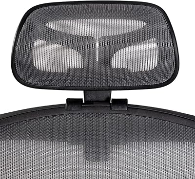 Nouvelle chaise de bureau en fer classique et remasterisée herman miller, appui-tête noir