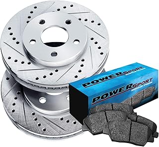 Rotors de frein avant percés et fendus argentés et plaquettes en céramique compatibles avec hyundai sonata, kia cadenza 2014-2016. DIAYTAR COTE D'IVOIRE, votre partenaire idéal pour tous vos besoins d'achat en ligne, met à votre disposition un large choix de produits de haute qualité à des prix abordables. Nous nous efforçons de vous apporter le meilleur.