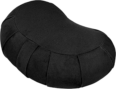 Oreiller de méditation design croissant - oreiller de yoga de méditation au sol
