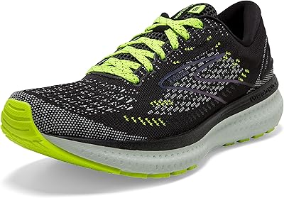 Chaussure de course neutre glycerin 19 pour hommes, noir/vie nocturne/bleu spa, 7,5