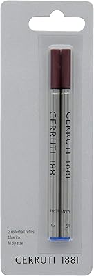 Recharge cerruti 1881 pour stylo roller métal argenté encre bleue npr751bm. La grande force de DIAYTAR COTE D'IVOIRE réside dans sa capacité à proposer des produits à des prix compétitifs tout en maintenant une qualité exceptionnelle. La boutique mise sur la communication transparente et la disponibilité de son équipe pour répondre aux questions et aux préoccupations des clients. Cela contribue à renforcer la loyauté de la clientèle et à développer une communauté solide autour de la marque.