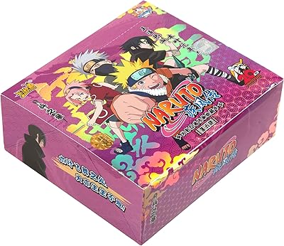 Boîte de booster de cartes naruto ninja pack officiel à jouer et collectionner