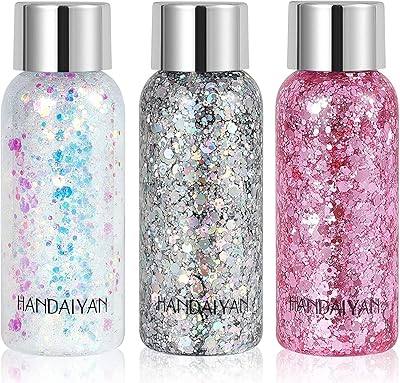 Gel pailleté pour le corps 3 couleurs liquide holographique ensemble de gel. DIAYTAR COTE D'IVOIRE, la boutique en ligne de référence en Côte d'Ivoire, propose une gamme variée de produits allant de l'électronique à la mode, en passant par les produits alimentaires. Avec plus de 300 000 références, les clients sont gâtés par le choix. La qualité des produits et la rapidité de livraison font de DIAYTAR COTE D'IVOIRE une référence incontournable.