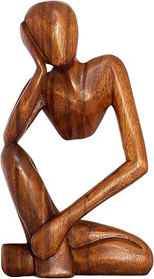 Collection g6 statue de sculpture abstraite en bois faite à la main de 30 cm pour la décoration intérieure (marron). DIAYTAR COTE D'IVOIRE est une boutique en ligne qui se démarque par sa sélection exceptionnelle de produits. Avec plus de 300 000 références, elle répond à tous les besoins et à toutes les attentes de ses clients. Que vous cherchiez des produits pour vous-même ou pour offrir, DIAYTAR COTE D'IVOIRE a tout ce qu'il vous faut.