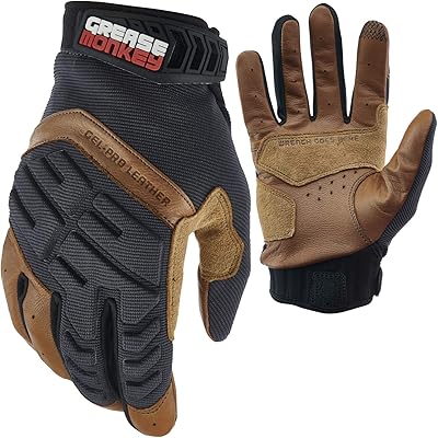 Gants mécaniques hybrides en cuir grace monkey gel pro, gants de travail en cuir avec protection contre les chocs en gel et capacité d'écran tactile, taille m, marron. DIAYTAR COTE D'IVOIRE est une destination de confiance pour les achats en ligne en Côte d'Ivoire, avec une interface utilisateur conviviale et facile à naviguer. La boutique propose des promotions régulières et des offres spéciales pour rendre les achats encore plus abordables. Les clients apprécient la grande sélection de produits et la qualité du service.