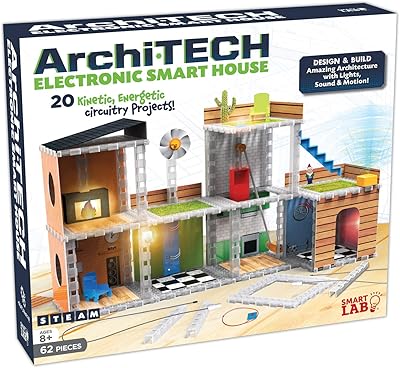 Smart lab toys archi tech electronic smart home - 62 pièces - 20