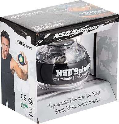 Outil d'exercice gyroscopique nsd essential spinner pour renforcer la main, le poignet
