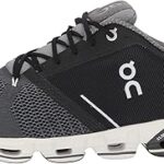 Chaussures de course cloudflyer on-running pour hommes, noir/blanc - 7,5, noir/blanc, 7,5