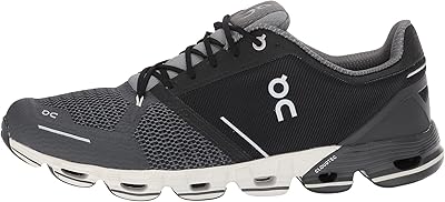 Chaussures de course cloudflyer on-running pour hommes, noir/blanc - 7,5, noir/blanc, 7,5