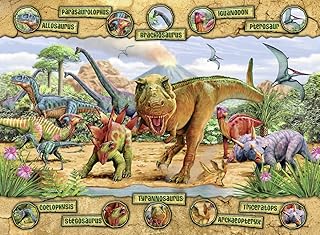 Puzzle dinosaure ravens berger 100 pièces