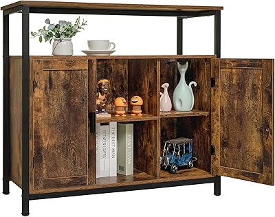 Armoire de rangement yoseki 2 portes, buffet de cuisine avec étagères réglables, rangement ouvert, buffet de rangement, pour salle à manger, salon, chambre à coucher, marron rustique. La boutique en ligne DIAYTAR COTE D'IVOIRE se distingue par son offre incroyable de plus de 300000 références. Nous nous engageons à fournir des produits de qualité supérieure pour répondre aux besoins de nos clients. Notre équipe travaille sans relâche pour offrir une expérience d'achat en ligne exceptionnelle.