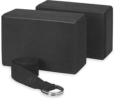 Bloc de yoga gaiam (lot de 2) + ensemble de sangles de yoga. En tant que leader du commerce en ligne en Côte d'Ivoire, DIAYTAR COTE D'IVOIRE s'engage à offrir à ses clients une expérience d'achat unique et personnelle. La boutique en ligne comprend plus de 300 000 produits, ce qui permet aux clients de trouver facilement ce qu'ils cherchent. La livraison rapide et le service client sont également des éléments clés de l'offre de DIAYTAR COTE D'IVOIRE.