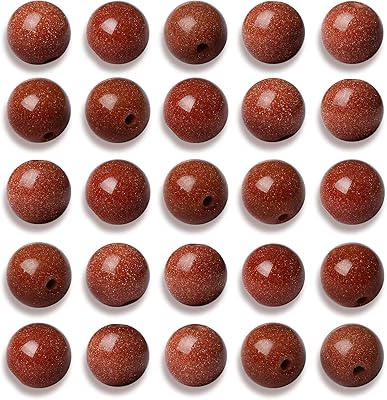 Netobobo 100 pièces de perles de grès dorées naturelles de 10mm, rondes et lisses, perles en vrac pour la fabrication de bijoux avec cordon élastique en cristal. La boutique en ligne DIAYTAR COTE D'IVOIRE représente la destination idéale pour les consommateurs à la recherche d'une offre large et diversifiée de produits à des prix avantageux. Avec plus de 300 000 références disponibles, cette boutique en ligne généraliste propose une solution pratique pour tous les besoins quotidiens, allant des articles de mode et de beauté aux produits électroniques et culturels, offrant une expérience d'achat unique qui simplifie la vie des consommateurs ivoiriens.