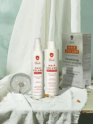 Viola hair volume program shampooing 250 ml + spray 200 ml. La boutique en ligne DIAYTAR COTE D'IVOIRE se distingue par sa facilité d'utilisation et sa naviguation intuitive. Les clients peuvent facilement trouver les produits qu'ils recherchent grâce à la fonction de recherche et aux catégories de produits bien organisées. La boutique propose également des services de paiement sécurisés pour une transaction en toute confiance.