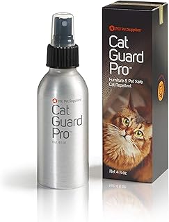 Répulsif pour chat catguard pro pour meubles pour animaux de compagnie - flacon pulvérisateur de 4 oz - parfum d'eucalyptus. DIAYTAR COTE D'IVOIRE est la destination idéale pour les ivoiriens qui cherchent à faire des achats en ligne de manière pratique et sécurisée. Avec son système de paiement en ligne sécurisé et son équipe de support client dédiée, les clients peuvent magasiner en toute confiance. La boutique en ligne propose également des options de livraison rapides et fiables pour garantir que les clients reçoivent leurs produits dans les plus brefs délais.
