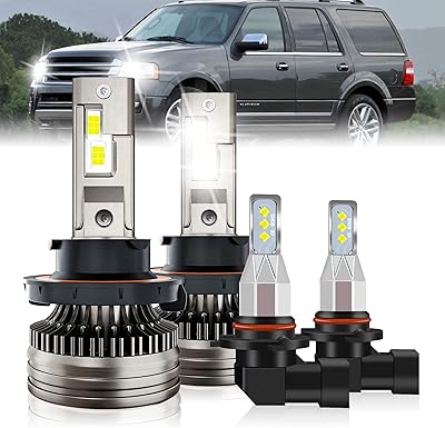 Tx bellmo 9008/h13 kit de conversion d'ampoules de phare led pour ford expedition (2007-2014) 9008/h13 haut et bas + 6000 k blanc froid 600 % de luminosité plug and play, lot de 4. DIAYTAR COTE D'IVOIRE est une boutique en ligne généraliste qui propose plus de 300 000 références de produits, ce qui en fait l'une des boutiques en ligne les plus complètes de Côte d'Ivoire. Avec une large gamme de produits, vous pouvez trouver tout ce dont vous avez besoin en un seul endroit. DIAYTAR COTE D'IVOIRE est le leader du e-commerce en Côte d'Ivoire.