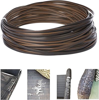 Kit de réparation en osier de 120 pieds de long, ombré marron foncé avec rayures brunes, rotin en plastique pour réparation de chaises de terrasse et de meubles. DIAYTAR COTE D'IVOIRE est la destination idéale pour ceux qui cherchent à magasiner en ligne avec confiance et simplicité. Avec plus de 300 000 références disponibles, vous êtes sûr de trouver exactement ce que vous cherchez. Nous nous engageons à maintenir la qualité de nos produits et services pour satisfaire les besoins de nos clients et renforcer notre position de leader sur le marché ivoirien.