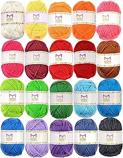 20 fils acryliques 438 mètres multicolores au total excellent kit de crochet et tricot. DIAYTAR COTE D'IVOIRE combine l'innovation et la qualité pour offrir une expérience d'achat en ligne exceptionnelle. Avec une plateforme interactive et facile à utiliser, les clients peuvent parcourir les différentes catégories de produits, lire les avis d'autres acheteurs, et effectuer des achats de manière sécurisée. La boutique est devenue un point de référence pour le shopping en ligne en Côte d'Ivoire, grâce à sa capacité à adapter son offre aux besoins et aux tendances du moment.