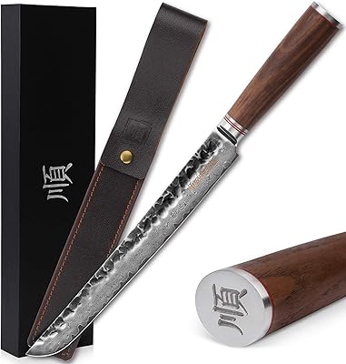 Couteau sashimi yu san long sakimaru pro 11 pouces, couteau à sushi japonais en acier damas, conception ergonomique, manche en noyer max yanagiba avec cuir. Avec plus de 300000 références, DIAYTAR COTE D'IVOIRE est la boutique en ligne la plus complète de Côte d'Ivoire. Elle propose une gamme de produits allant de l'électronique à la mode, en passant par les produits ménagers. Chaque client trouvera son produit idéal sur ce site.