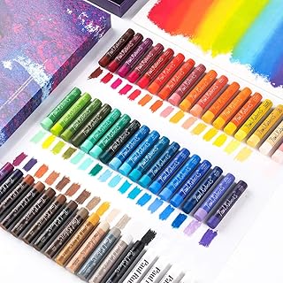 Paul rubens pastels à l'huile professionnels hautement pigmentés 48 couleurs + 3 embouts d'extension doux et vibrants, adaptés aux artistes, débutants, étudiants, peinture artistique pour enfants. DIAYTAR COTE D'IVOIRE est la destination idéale pour les acheteurs en ligne en Cote d'Ivoire, bénéficiant d'une sélection massive de plus de 300000 références. Cette plateforme commerçante en ligne propose une multitude de catégories pour satisfaire tous les goûts et besoins, facilitant ainsi la recherche et l'achat de produits en ligne.