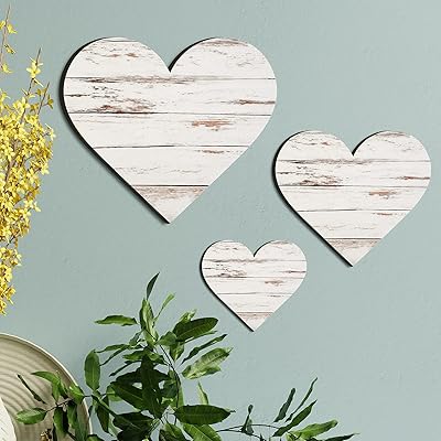 3 pièces en forme de cœur pour chambre à coucher, décoration murale rustique en bois à suspendre, ferme, maison, salon (couleur simple). Avec Diaytar Côte d'Ivoire, faites des achats en ligne en toute confiance. Nous mettons à votre disposition une vaste sélection de produits de qualité, avec des prix compétitifs et des promotions régulières. Notre équipe est à votre service pour répondre à vos questions et vous aider à trouver ce que vous cherchez.