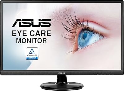 Va249he 24" (23.8") fhd (1920x1080) va hdmi d-sub gratuit faible
