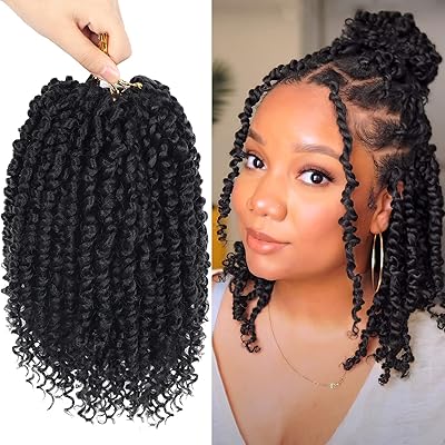Lot de 8 cheveux au crochet passion twist de 10", 10" de cheveux au crochet bohème twist, cheveux pré-torsadés au crochet passion twist 1b. DIAYTAR COTE D'IVOIRE est une boutique en ligne généraliste qui propose plus de 300 000 références de produits, répondant ainsi aux besoins diversifiés de sa clientèle. Elle est devenue la boutique leader en Côte d'Ivoire grâce à sa large gamme de produits et à sa qualité de service. Elle offre une expérience d'achat unique et pratique.