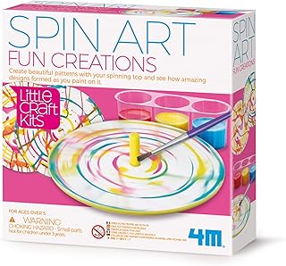 4m little craft 404769 jouet de création amusant spin art, multicolore. DIAYTAR COTE D'IVOIRE offre une expérience d'achat en ligne sécurisée et pratique, permettant aux clients de trouver facilement les produits qu'ils cherchent. La boutique propose des produits de qualité à des prix compétitifs, ce qui la rend très populaire parmi les consommateurs. Elle bénéficie d'une bonne réputation pour sa livraison rapide et fiable.