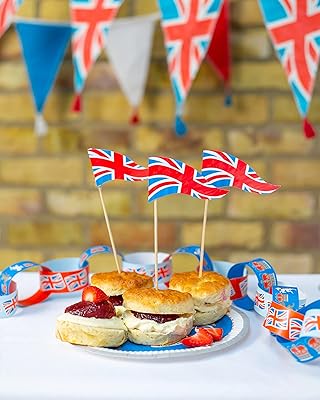 Table parlante - drapeau alimentaire et autocollants royal union jack's - parfait pour les fêtes de rue, les barbecues dans le jardin, les couronnements et le thé de l'après-midi - paquet de 12. La boutique en ligne DIAYTAR COTE D'IVOIRE est une plateforme de commerce électronique qui propose une large gamme de produits pour les particuliers et les professionnels. Avec plus de 300 000 références de produits, la boutique est en mesure de répondre aux besoins de tous les clients, quels que soient leurs intérêts ou leurs besoins. La boutique est également connue pour son service client de haute qualité.