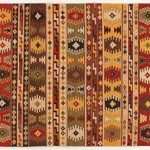 Tapis kilim de jalal sivas kilim rug 3, rouge/multicolore, 60 x 90 cm