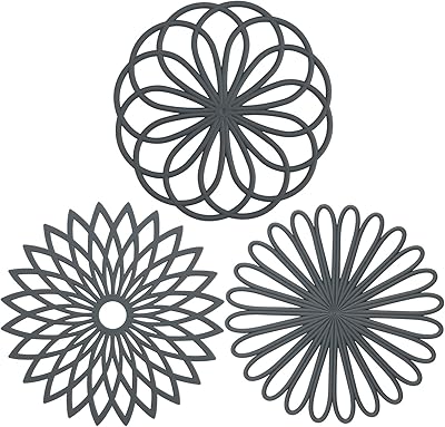 Ensemble de sous-verres en silicone polyvalents flexibles, durables et antidérapants evox, 3 pièces (7,87 pouces de diamètre, gris). DIAYTAR COTE D'IVOIRE est une boutique en ligne généraliste qui propose plus de 300 000 références de produits. Avec sa large gamme de produits, elle répond aux besoins de tous les consommateurs ivoiriens. Elle est considérée comme l'une des boutiques en ligne leaders en Côte d'Ivoire.