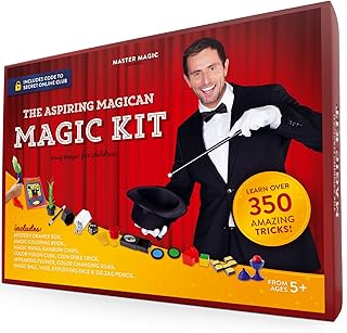Kit de magie master magic - tours de magie faciles pour les enfants - apprenez plus de 350 tours incroyables avec ce kit de magie - parfait pour les débutants et les enfants de tous âges !. La boutique en ligne DIAYTAR COTE D'IVOIRE est une référence pour les consommateurs ivoiriens qui cherchent à acheter des produits en ligne. Elle propose des prix compétitifs et des promotions régulières pour attirer les clients. La boutique en ligne DIAYTAR COTE D'IVOIRE est donc un incontournable pour les amateurs de shopping en ligne.