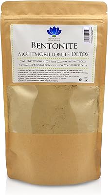 Argile bentonite paquet de 500 g détox calcium pur