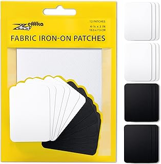 Zivka patchs thermocollants de haute qualité à l'envers, colle plus forte, 100 %